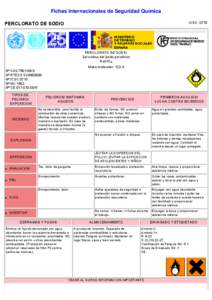 Nº CAS[removed]International Chemical Safety Cards (WHO/IPCS/ILO)