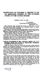 Stephen Breyer / Clarence Thomas / Antonin Scalia / Judiciary / Equal Protection Clause / Statutory interpretation / United States Constitution / Supreme court / United States constitutional law / Conservatism in the United States / Supreme Court of the United States / United States courts of appeals