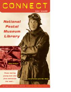 Smithsonian Institution Libraries / Airmail / Postal history / National Postal Museum / Cooper–Hewitt /  National Design Museum / United States Postal Service / Mail / Public library / James Smithson / Smithsonian Institution / Philately / Trade literature