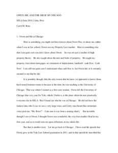 Property law / Restrictive covenant / Shelley v. Kraemer / Brown v. Board of Education / Equal Protection Clause / Desegregation busing in the United States / Desegregation / Owen M. Fiss / Blockbusting / Law / Urban decay / Covenant