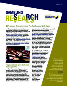 Human behavior / Casino / Pacific Islands Families Study / Behavior / Health / Behavioral addiction / Problem gambling / Gambling