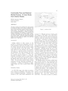 73  Commodity Flow and National Market Access: A Case Study from Interior Alaska William Hampton Adams