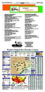 PAGE 12A - THE GAFFNEY LEDGER  FRIDAY, JULY 25, 2014 WEATHER