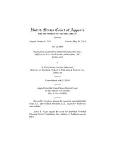 United States Court of Appeals FOR THE DISTRICT OF COLUMBIA CIRCUIT Argued January 9, 2013  Decided May 31, 2013