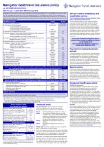 Financial institutions / Institutional investors / Hospitality industry / Travel insurance / Insurance / Economics / Health insurance / Cancellation / Medicare / Types of insurance / Investment / Financial economics