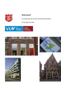 ‘Bij Bosshardt’ Een onderzoek van de Vrije Universiteit Amsterdam en het Leger des Heils Inhoudsopgave