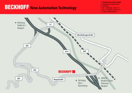 Beckhoff Automation GmbH Lünerseepark, HauptstraßeBürs Tel: + 13-0 Fax: +E-Mail: 