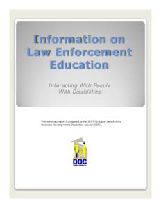 Information on[removed]Law Enforcement Education