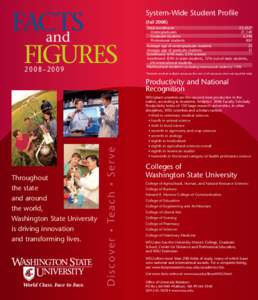 Washington State University / North Central Association of Colleges and Schools / Coalition of Urban and Metropolitan Universities / American Association of State Colleges and Universities / Pullman /  Washington / Edward R. Murrow College of Communication / Elson Floyd / University of Michigan / Tri-Cities /  Washington / Washington / Association of Public and Land-Grant Universities / Education in the United States