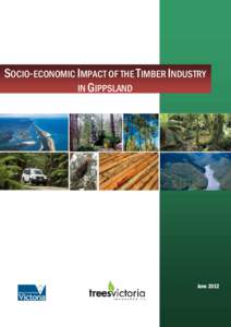 SOCIO-ECONOMIC IMPACT OF THE TIMBER INDUSTRY IN GIPPSLAND ROAD NEEDS STUDY: [removed]June 2012