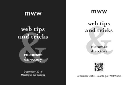 mww  web tips and tricks  mww