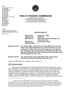 Members Sen. Patricia Miller, Chairperson Sen. Ryan Mishler Sen. Vaneta Becker Sen. Edward Charbonneau Sen. Beverly Gard