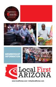 www.localfirstaz.com •   ABOUT US  Founder Kimber Lanning speaks to the media
