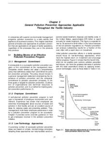 Chapter 3 General Pollution Prevention Approaches Applicable Throughout the Textile Industry