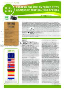 Issue Number 2-9  May 2015 ITTO CITES