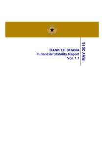 A  TBANK OF GHANA Financial Stability Report