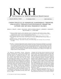 JNAH  ISSN[removed]The Journal of North American Herpetology