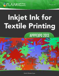 Trade Show  December 2013 Inkjet Ink for Textile Printing