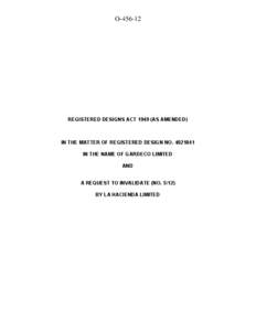 Registered Designs / Chimenea / Visual arts / Industrial design right / Brand / Architecture / Intellectual property law / Design / Australian copyright law