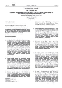 Izvedbeni sklep Komisije z dne 5. novembra 2012 o uskladitvi frekvenčnih pasov 1920–1980 MHz in 2110–2170 MHz za prizemne sisteme, ki lahko zagotavljajo elektronske komunikacijske storitve v Uniji (notificirano pod 