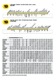 Vernier-Village – Charmilles – Lyon (Gare Cornavin) – Bel-Air – Jonction Onex-Cité Ve r