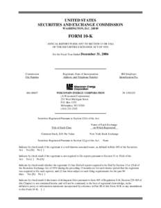 Energy / Economy of the United States / Wisconsin Energy Corporation / Regulation S-K / Federal Energy Regulatory Commission / Public Utility Holding Company Act / SFAS 157 / Point Beach Nuclear Plant / Energy industry / SEC filings / Energy in the United States / United States securities law