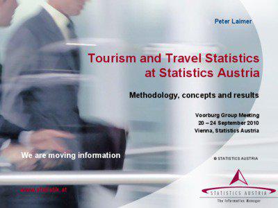 Tourism and Travel Statistics at Statistics Austria