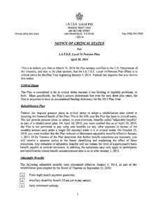 Employment compensation / Pension / Personal finance / Trust law / Employee Retirement Income Security Act / Defined benefit pension plan / Law / Financial services / Investment