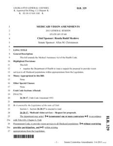 HB0329 - Senate Committee Amendments