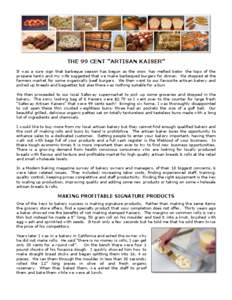 World cuisine / Proofing / Baker / Baguette / George Weston Limited / Food and drink / Baking / Breads