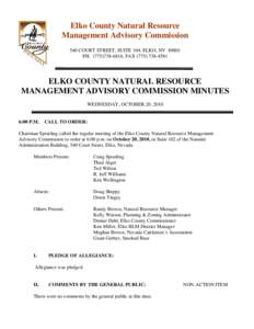 Conservation in the United States / United States Department of the Interior / Wildland fire suppression / Spruce Mountain / Elko /  Nevada / T. Boone Pickens / Nevada Department of Wildlife / United States / Investment / Bureau of Land Management