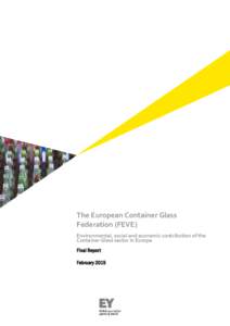 The European Container Glass Federation (FEVE) Environmental, social and economic contribution of the Container Glass sector in Europe Final Report February 2015