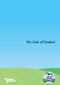 Our Code of Conduct  Contents Managing Director and Chairman’s Message	1 About the Code of Conduct	2 Working Together – Your Responsibilities	3