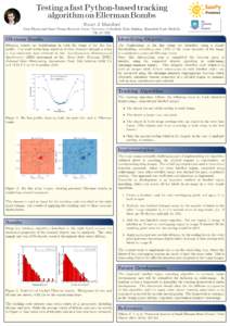 Testing a fast Python-based tracking algorithm on Ellerman Bombs Stuart J. Mumford Solar Physics and Space Plasma Research Centre, University of Sheffield, Hicks Building, Hounsfield Road, Sheffield, UK, S3 7RH