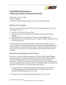 Microsoft Word - DraftGoldLineLGTMeetingSummary081606