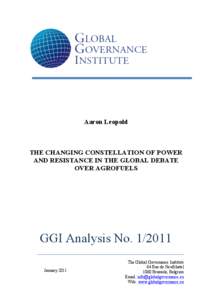 Environment / Ethanol fuel / International relations theory / Marxist theory / Bioenergy / Food vs. fuel / Neo-Gramscianism / Ethanol fuel in Brazil / Renewable fuels / Biofuels / Energy / Sustainability