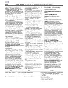 Federal Register / Vol. 80, NoWednesday, March 4, Notices respond in as close to real time as possible.’’ The order addresses two