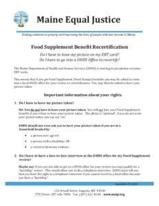 Microsoft Word - SNAP Recertification -photo ID[removed]client ed