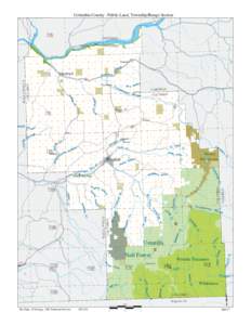 Columbia County - Public Land, Township/Range Section  WHITMAN 35