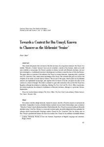 Çankaya Üniversitesi Fen-Edebiyat Fakültesi, Journal of Arts and Sciences Sayı: 11 / Mayıs 2009