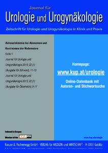 Adrenalektomie bei Adenomen und Karzinomen der Nebenniere Keller I Journal für Urologie und  Homepage: