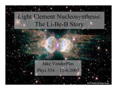 Light Element Nucleosynthesis: The Li-Be-B Story