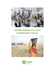    Oxfam Canada[removed]Fundraising Toolkit  	
  