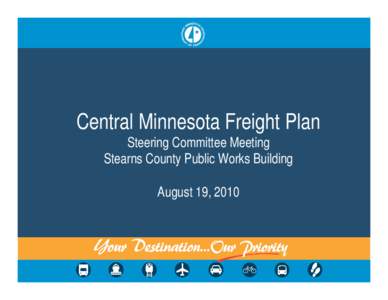 Communications Update  the Minnesota Department of Transportation
