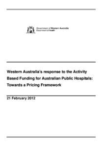 WA Response_Executive Summary and Submission