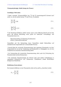 ☺ Vielen Dank für Kritik & Vorschläge  ©  5 Isotopenhydrologie, Stabile Isotope des Wassers Grundlagen, Motivation: