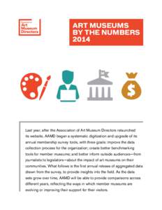 ART MUSEUMS BY THE NUMBERS 2014 M