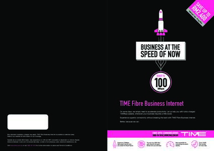 R2 - TIME Fibre Business Internet (June-August promo)