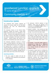 Microsoft Word - Goodwood Junction Update Number[removed]June 2013