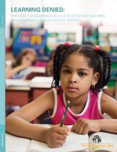 January[removed]k-12 policy Learning Denied: The Case for Equitable Access to Effective Teaching